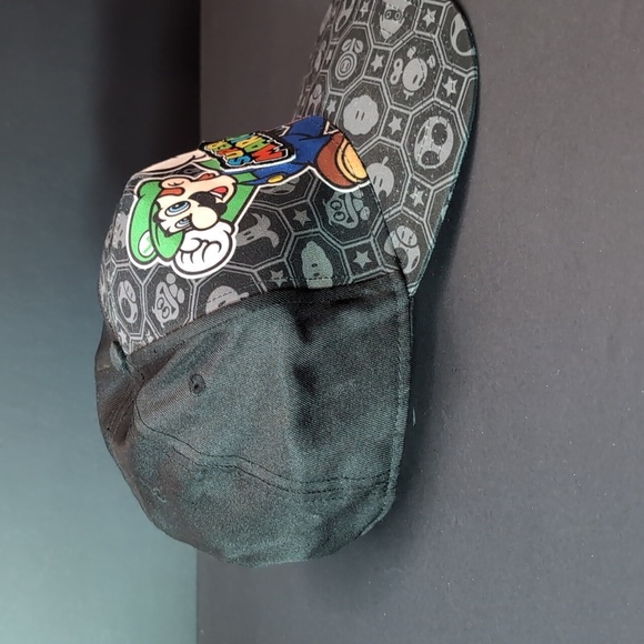 2021 Super Mario brother Nintendo Multi-colored Men's Snapback Hat . - Picture 5 of 7